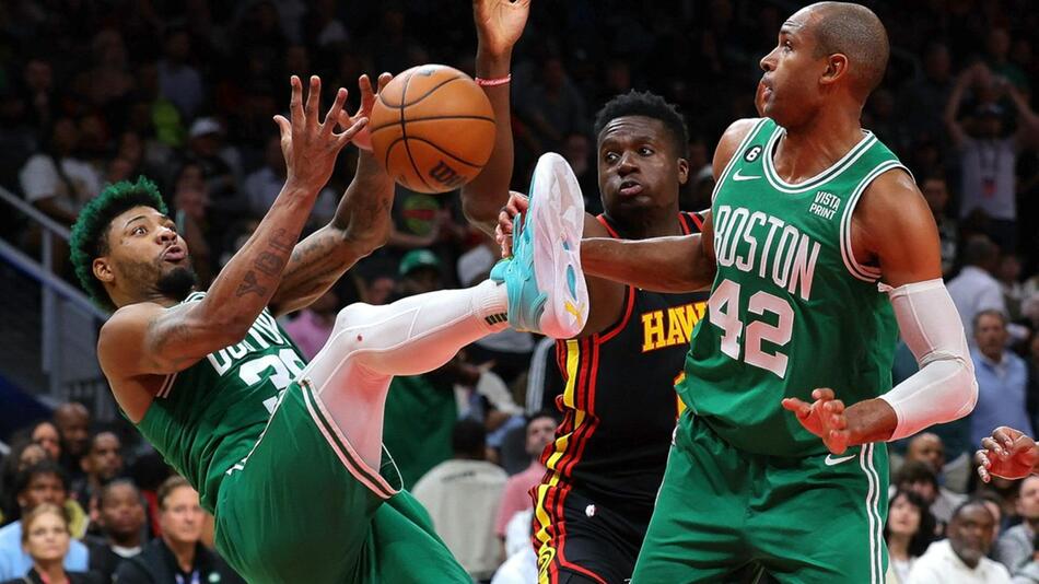 Die Boston Celtics setzen sich in den Play-offs der NBA gegen die Atlanta Hawks durch