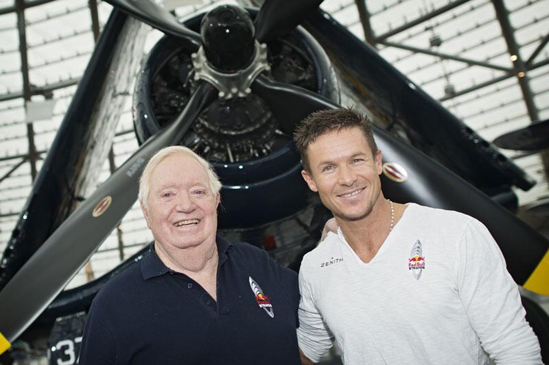 Joe Kittinger und Felix Baumgartner