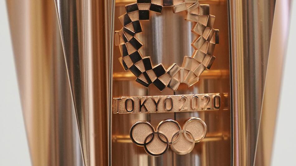 Vor Olympia 2020 in Tokio - Enthüllung Olympische Fackel