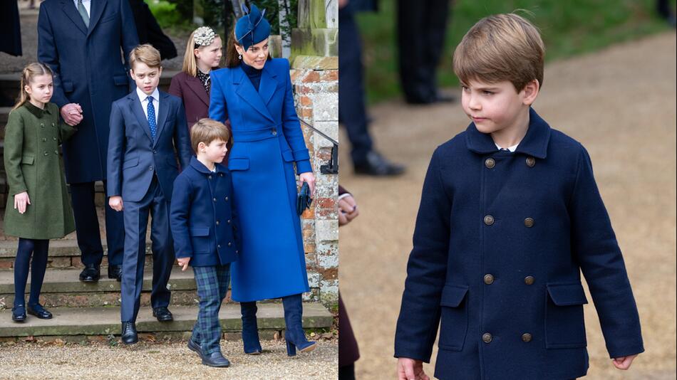 Überraschung in Sandringham: Prinz Louis sorgt für Weihnachtspremiere