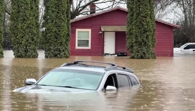 US-Bundesstaat Washington kämpft weiter mit Hochwasser