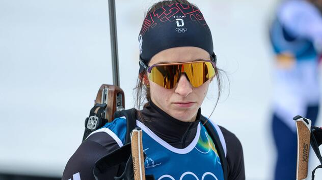 Biathletin Vanessa Voigt