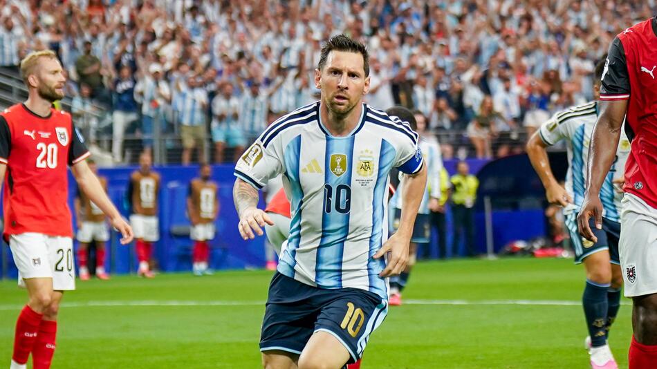 Rekord-Mann Messi macht den Unterschied: Österreich verliert gegen Argentinien