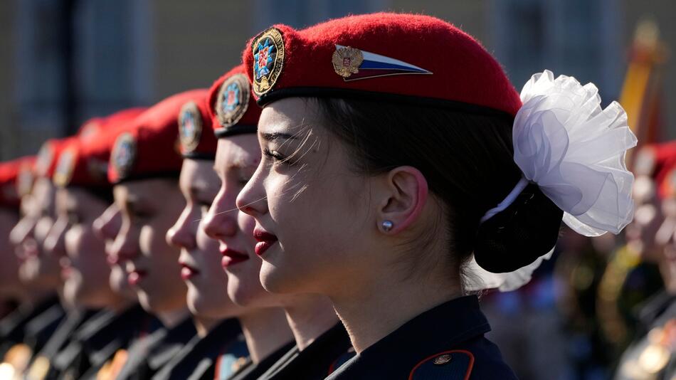 Militärparade zum Tag des Sieges in Russland