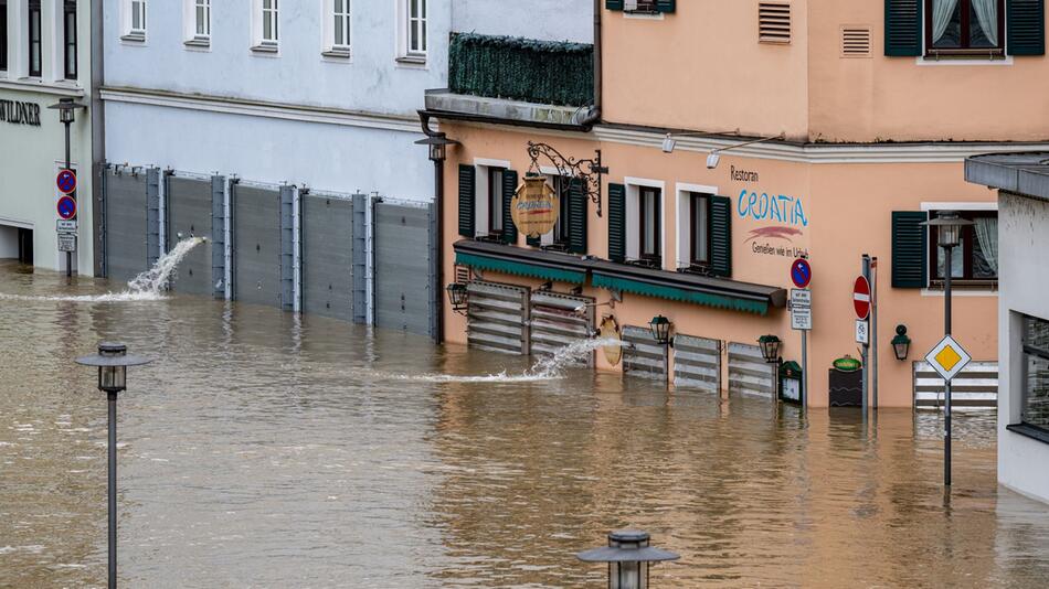 Hochwasser in Bayern - Passau