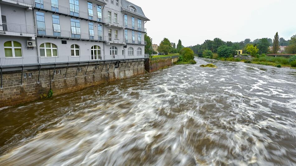 Hochwasserlage in Brandenburg