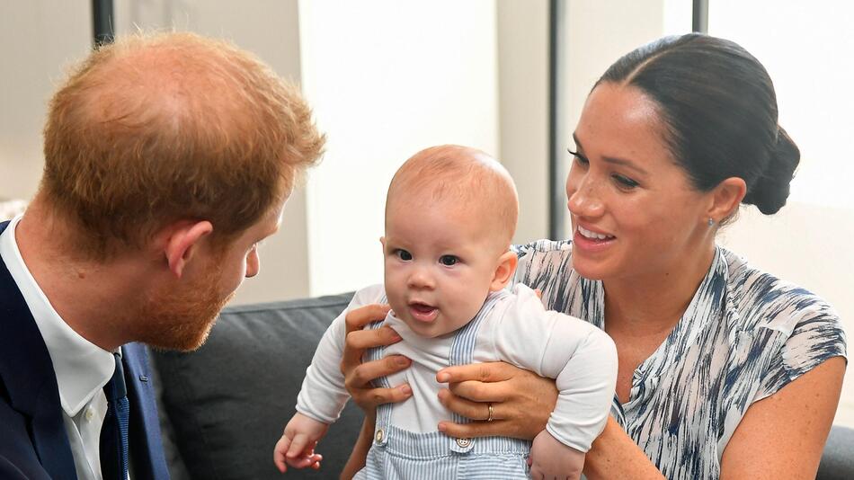 Prinz Harry und Herzogin Meghan mit Archie