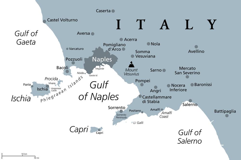 Der Golf von Neapel