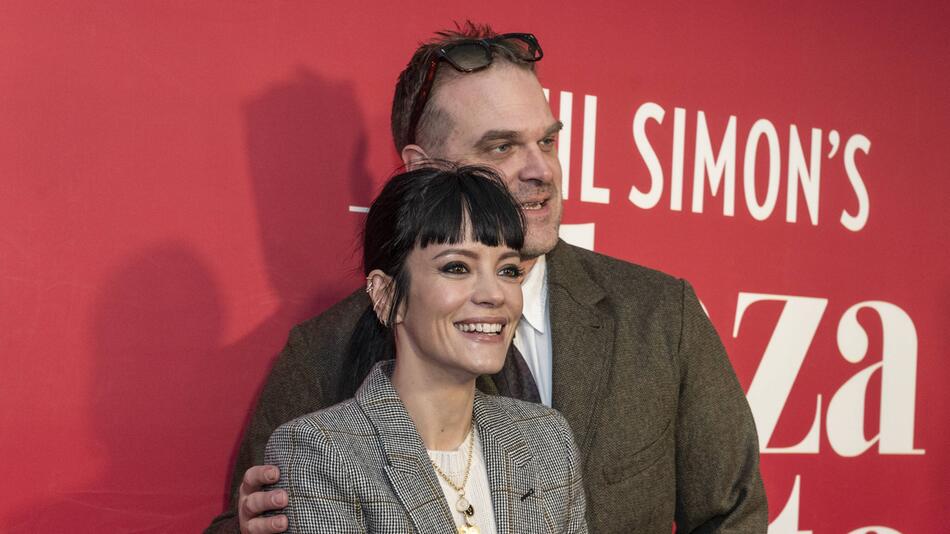 Lily Allen und David Harbour