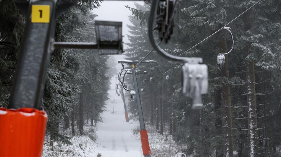 Schlepplift „Himmelsleiter“ am Fichtelberg