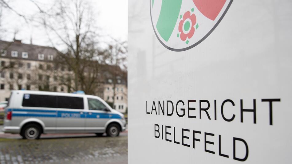 Prozess vor dem Landgericht Bielefeld