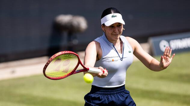 Auch die deutsche Tennisspielerin Eva Lys beteiligt sich am Medienprotest.