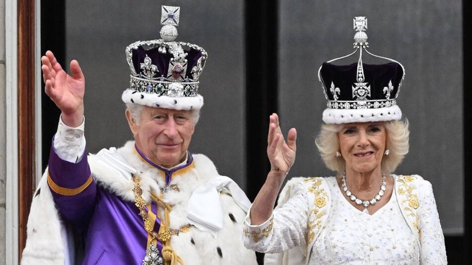 König Charles III. und Königin Camilla.
