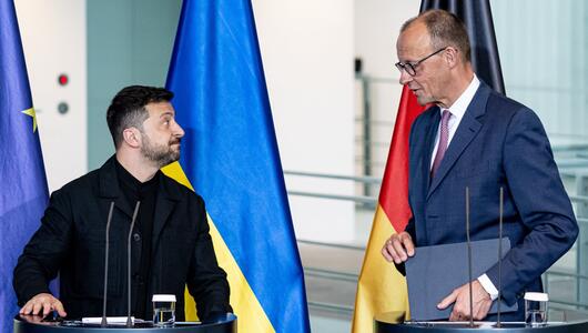 Ukrainischer Präsident Selenskyj in Berlin