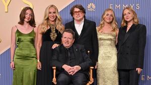 Familiäre Unterstützung: Michael J. Fox erschien zu der Emmy-Verleihung mit seiner Ehefrau Tracy ...
