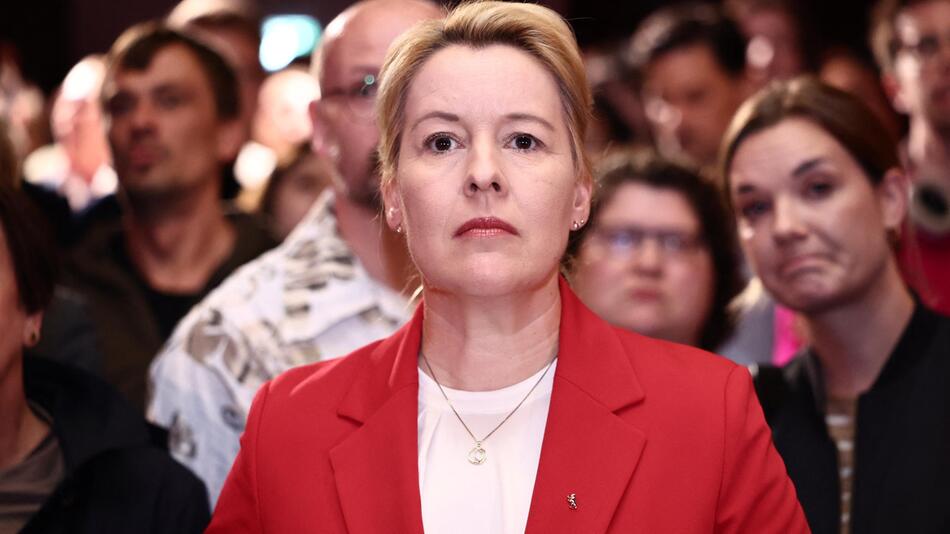 Giffey fliegt aus Berliner Abgeordnetenhaus