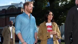 Treffen sich auf der Insel mit den Kindern: Prinz Harry und Herzogin Meghan.