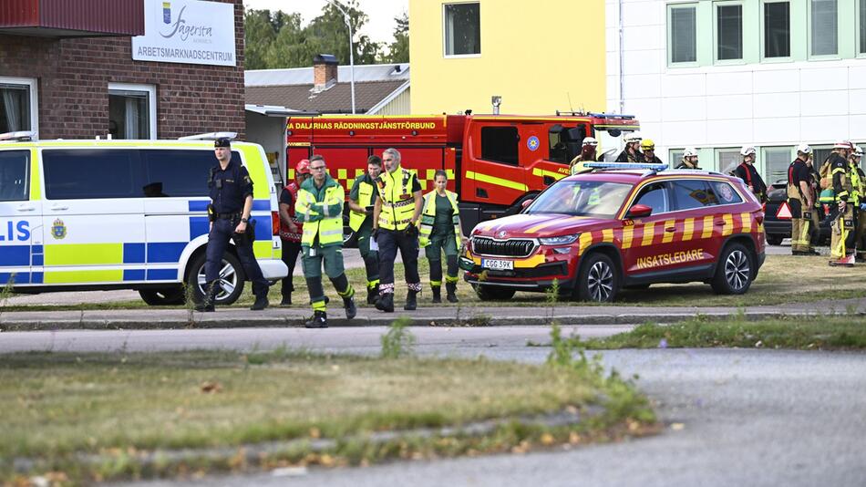 Schwert-Attacke an Schule schockt Schweden