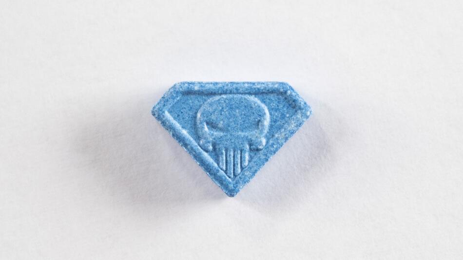 Ecstasy-Pille "Blue Punisher"