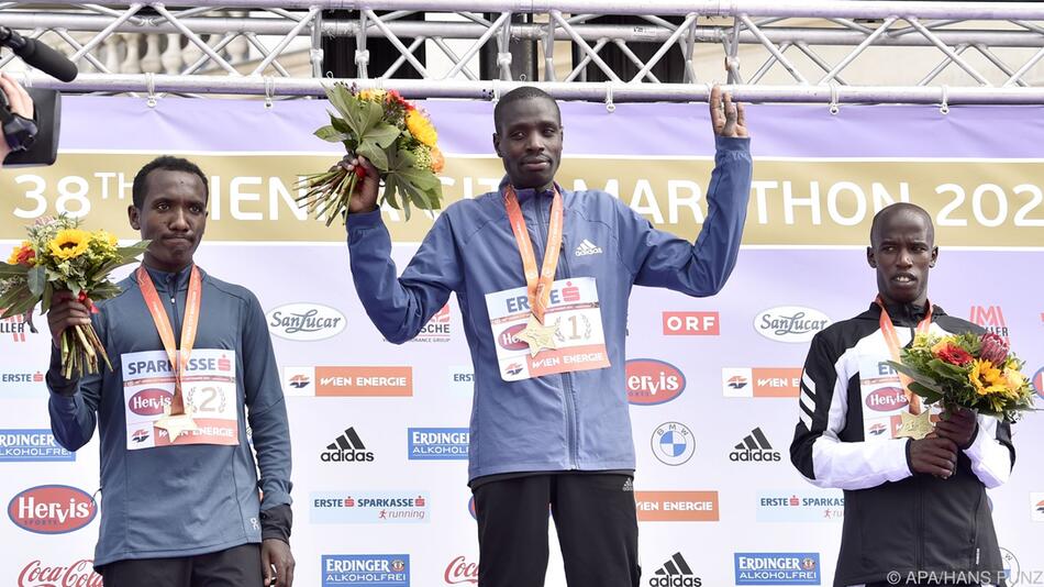 Leonard Langat holte sich den diesjährigen Wien-Marathon-Sieg.