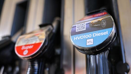 Eröffnung einer Tankstelle für HVO100 Diesel