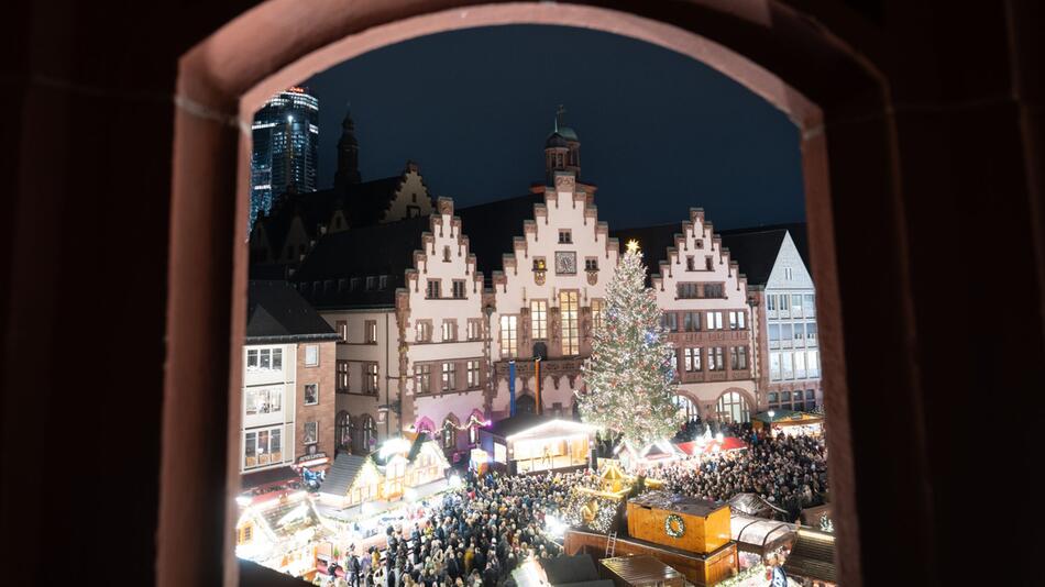 Eröffnung Weihnachtsmarkt Frankfurt