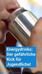 Warum Energydrinks besonders für Jugendliche gefährlich sind