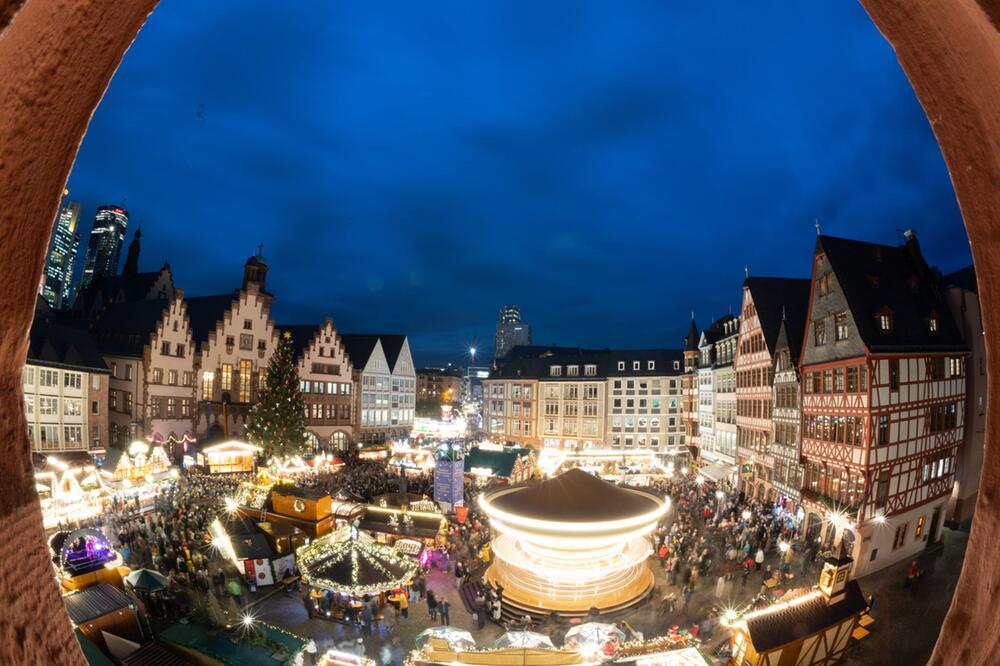 Eröffnung Weihnachtsmarkt Frankfurt