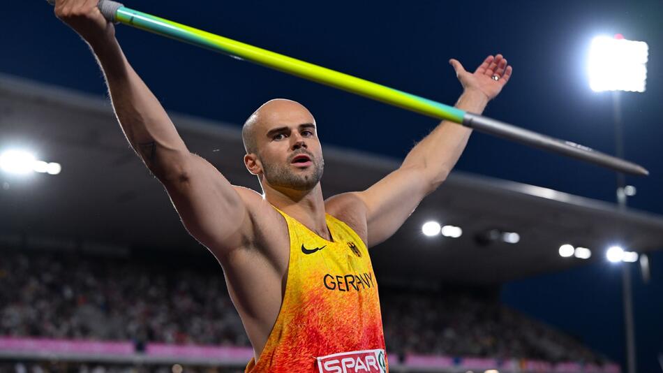Weber holt Gold im Speerwurf – auch Silber geht an Deutschland