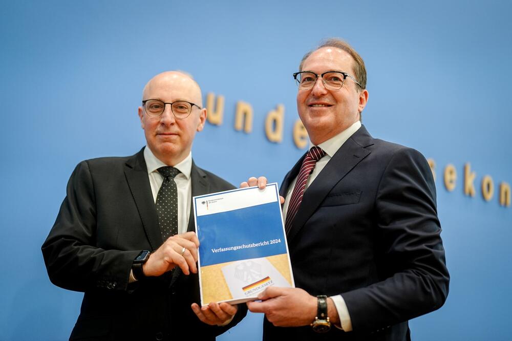 Vorstellung des Verfassungsschutzberichtes 2024