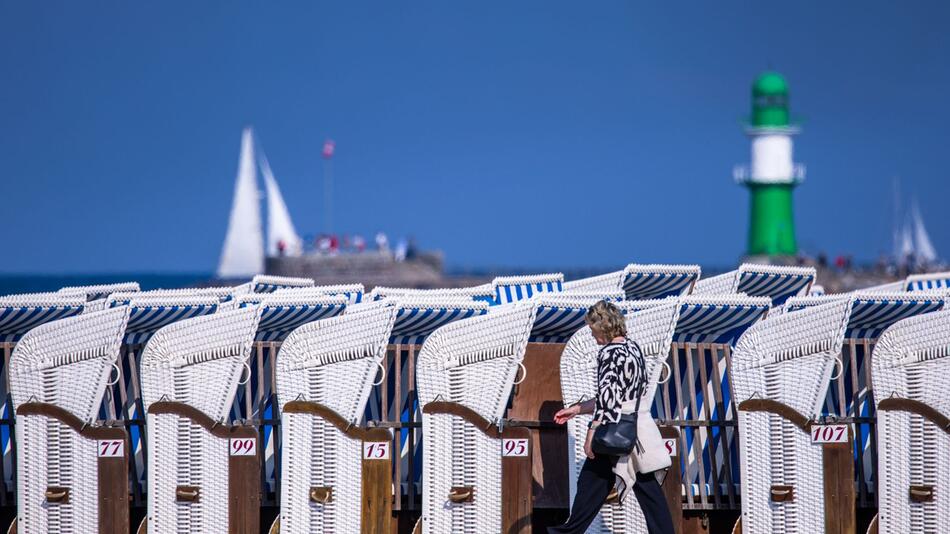 Sonnenwetter an der Ostseeküste