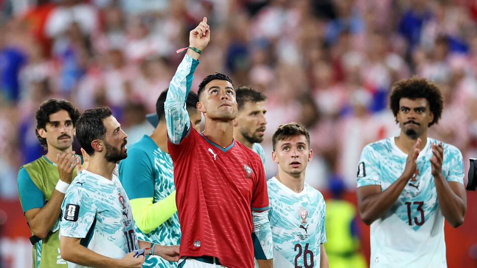 Ronaldo mit emotionaler Geste nach Abpfiff – Kroatien scheitert dramatisch