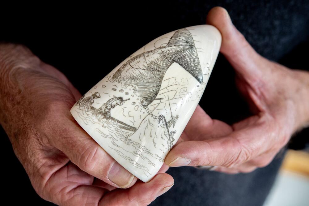 Handwerkskunst Scrimshaw