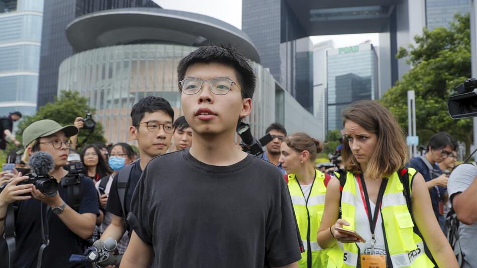 Proteste in Hongkong - Joshua Wong