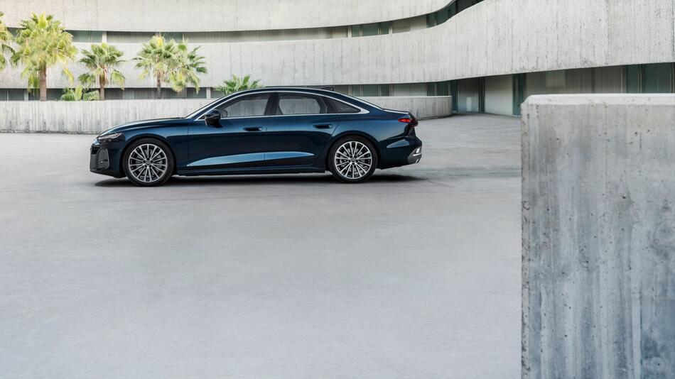 Profilansicht der Audi A6 Limousine
