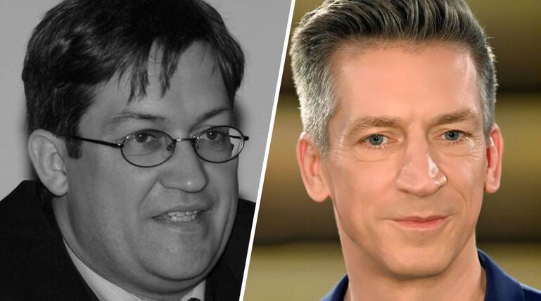 Steffen Hallaschka (r.) trauert um seinen Bruder Andreas.