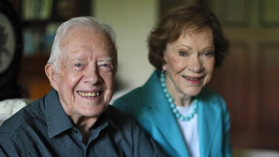 Sie hielten ein Leben lang zusammen: Jimmy und Rosalynn Carter.