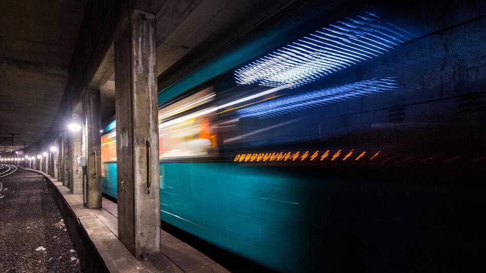 U-Bahn in Frankfurt