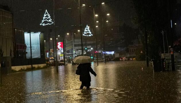 Unwetter in Griechenland
