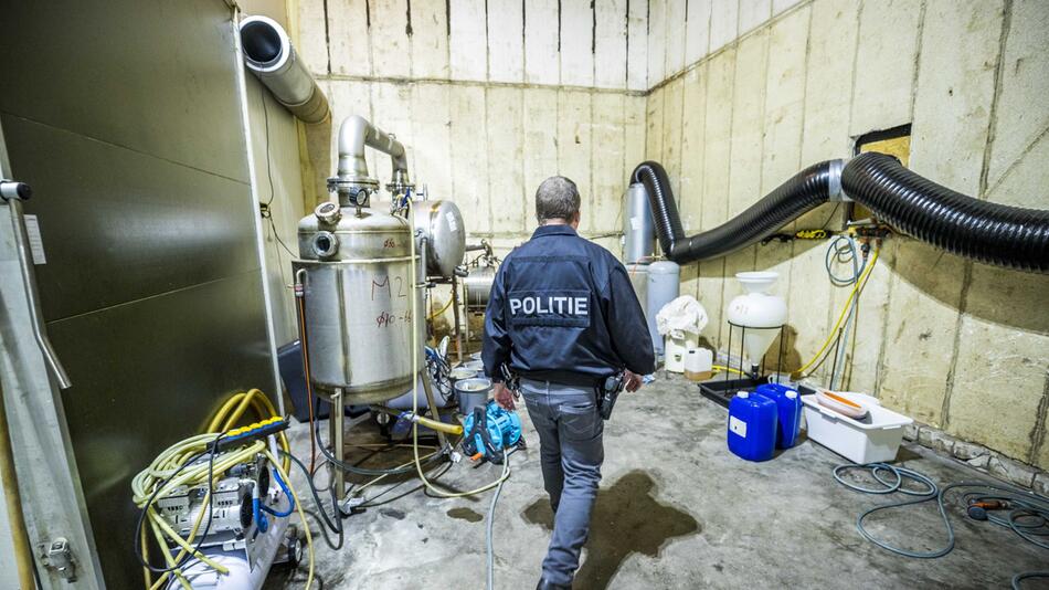 Crystal-Meth-Labor in den Niederlanden