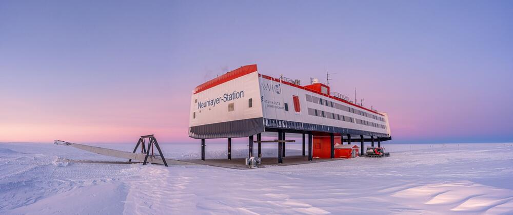 Weihnachten auf der Neumayerstation III in der Antarktis