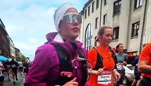 Sarah Engels läuft beim Kölner Halbmarathon – und ihr Mann bremst sie aus
