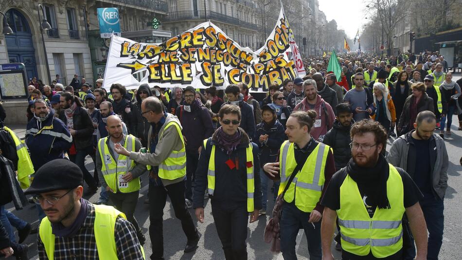 "Gelbwesten"-Proteste in Frankreich
