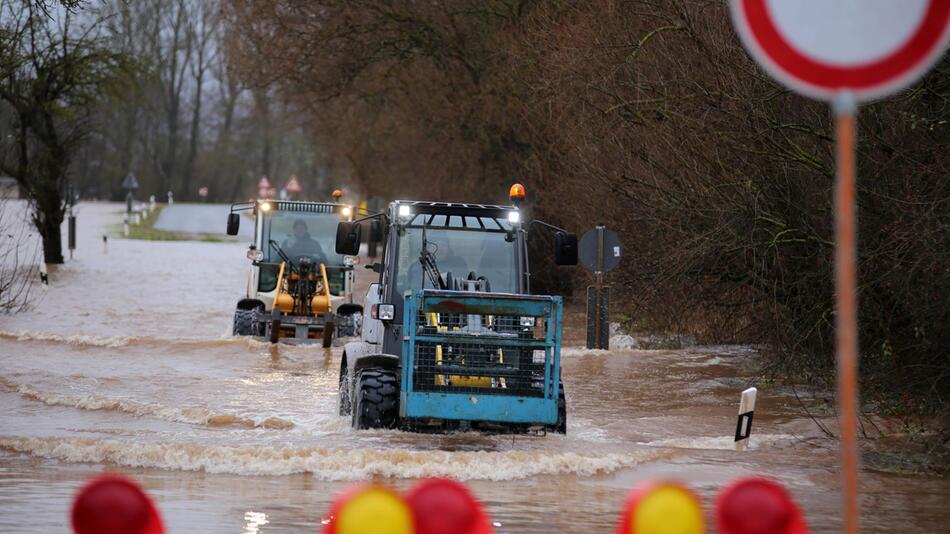 Hochwasser in Thüringen - Windehausen