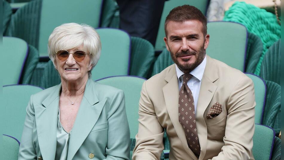 David Beckham und seine Mutter Sandra haben ein enges Verhältnis.