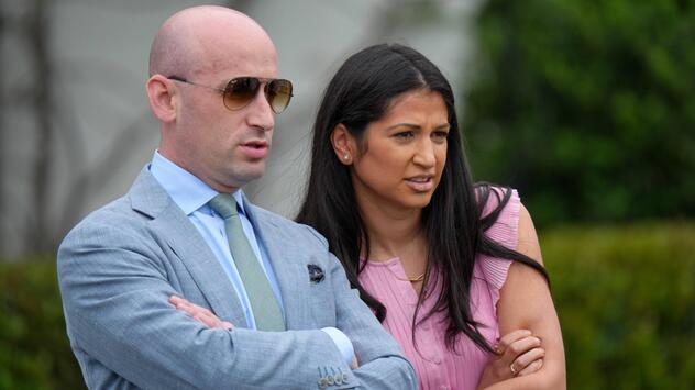 Stephen Miller and his wife Senior Advisor to DOGE Katie Miller