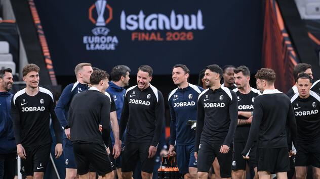 Training SC Freiburg im Besiktas - Park Stadion