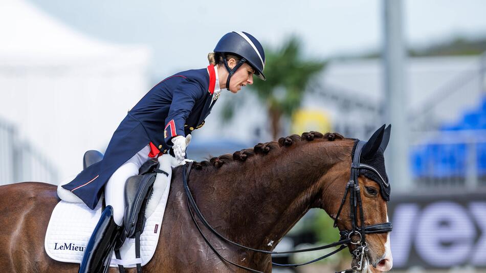 Charlotte Dujardin wurde nach Bekanntwerden des Skandals suspendiert