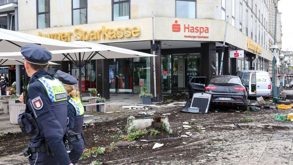 Unfall am Jungfernstieg