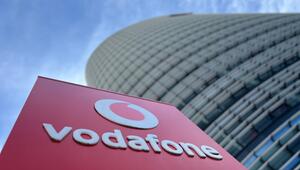 Vodafone-Logo vor Deutschlandzentrale